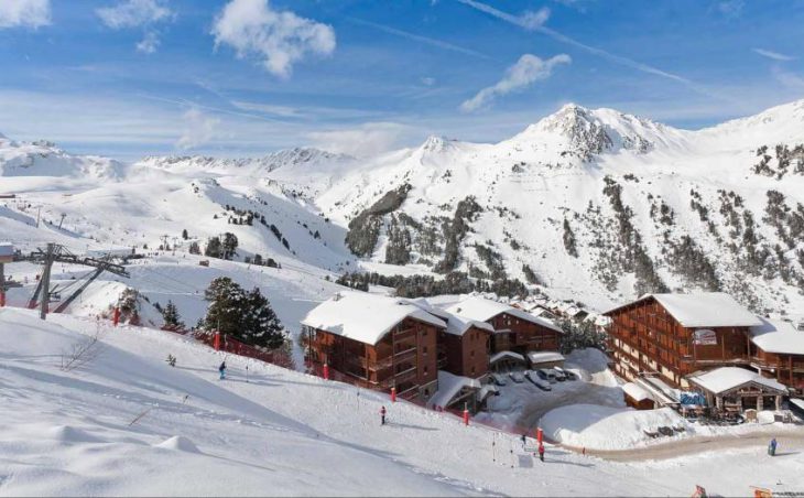 Hotel Les Melezes, Les Arcs, Piste